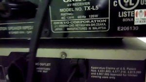 Receiver Onkyo TX-L5 + Infinity Beta 10