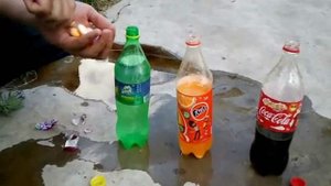 Ментос и газировка