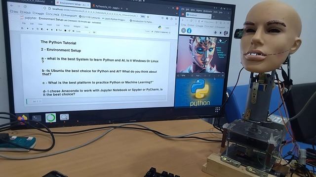 PyThonista The ROBOT -- Python-Tutorial-02-the best environment for work