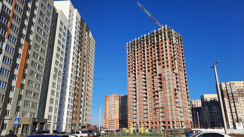 ЖК Ломоносов Рязань уже 25 этажей построено. Цена сейчас ниже многих. Телков Сергей Валериевич.mp4
