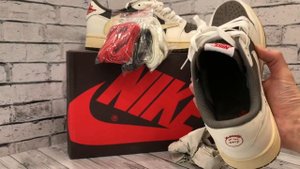 Кроссовки Travis Scott х Air Jordan 1 Low «Reverse Mocha» обзор
