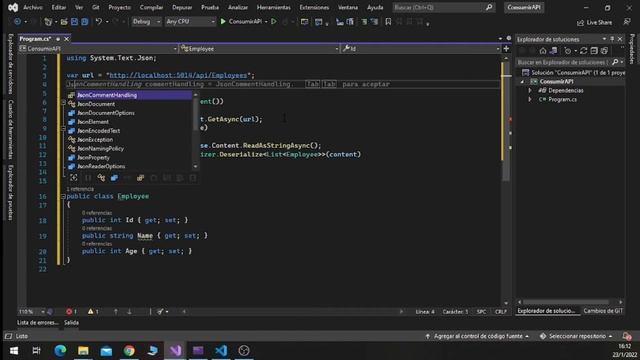 Como Consumir Apis en Net 6 (HttpClient) смотреть онлайн