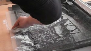 Алмазная гравировка на стекле.