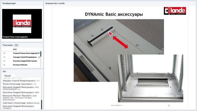 Телекоммуникационные шкафы LANDE. Новинки / 17.03.2020