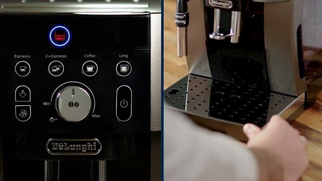 Description Of The Control Panel And Making One Touch Recipes With Your Magnifica S Smart