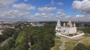Bird's-eye view of Vladimir city - Vladimir şehri, Rusya - Владимир с высоты птичьего полета