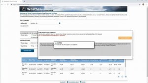 How to load weather data into Microsoft Excel