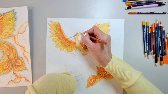 Женское счастье. Мне все можно! Птица Феникс. НейроАрт.