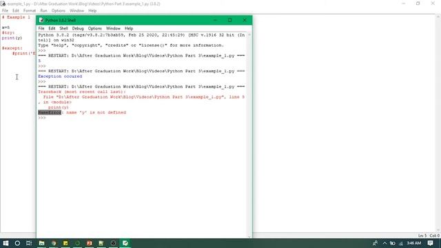 Python Tutorial in Urdu | Python Programming | Tutorial for Beginners | Exception Handling