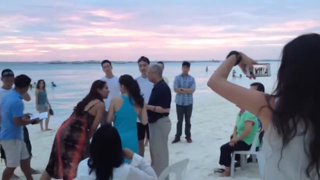 Свадебная церемония на острове Боракай! Филиппины смотреть онлайн