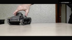 Танк из пластилина с рабочей ходовой !!! Plasticine tank with working chassis