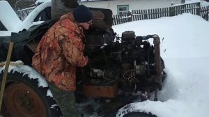 ДТ 20 заводим зимой
