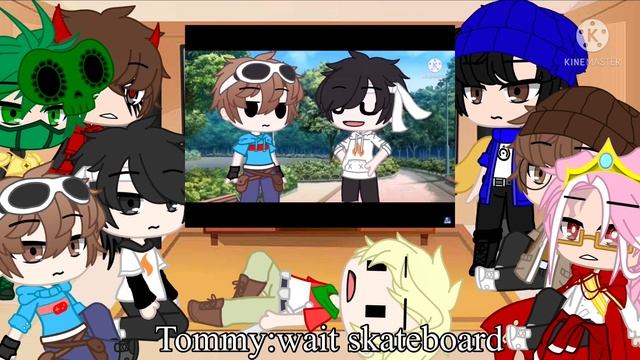 Mcyt react to dream||part 12||gacha club смотреть онлайн