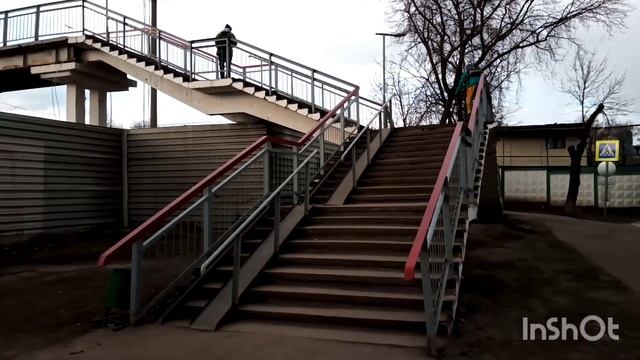 Вверх по лестнице на велосипеде! (#upstairschallange)