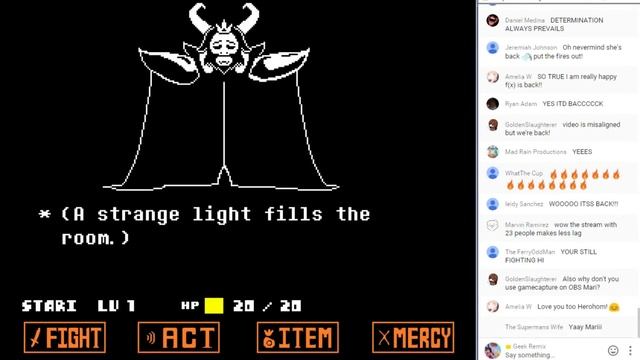 UNDERTALE Stream Let's Play Walkthrough Part 4 Pacifist Ending смотреть онлайн
