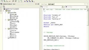 Visual C++. Введение. Интерфейс. Работа с окнами. Урок 3