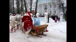 Школа Деда Мороза на ВАРШАВКЕ. Три белых коня