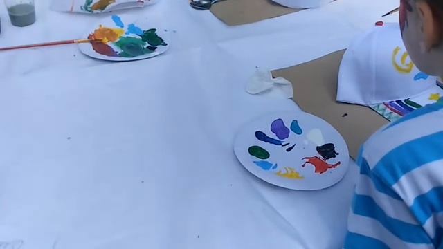 Роспись кепок смотреть онлайн