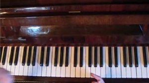 Если у Вас нету тёти Разбор вступления на пианино В.Ю.