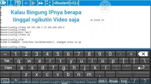 Konfigurasi Routing Statis | Cisco Packet Tracer Mobile
