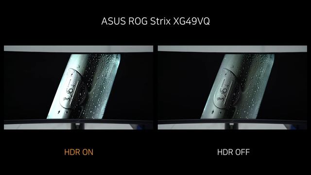HDR Video ON vs OFF - ASUS ROG Strix XG49VQ смотреть онлайн