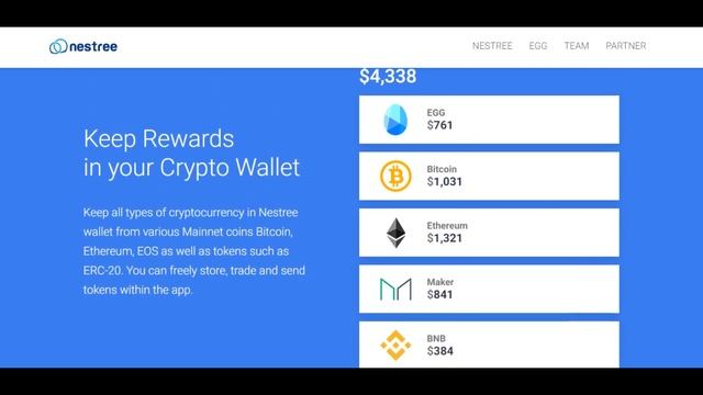 NESTREE – блокчейн мессенджер, который платит своим пользователям смотреть онлайн