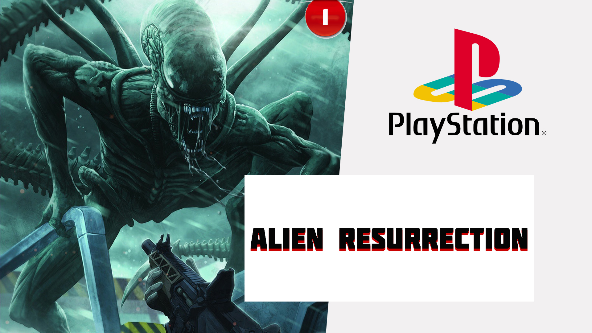 Alien Resurrection (PS1) Полное прохождение 1 часть.