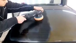 Полировка стекла. Убрать налёт.