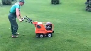 Как работает дернорез