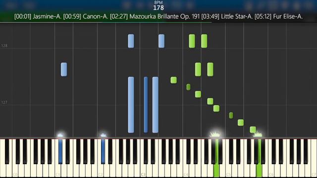 Piano Tiles 2 - Album of Burst tiles (Synthesia) смотреть онлайн