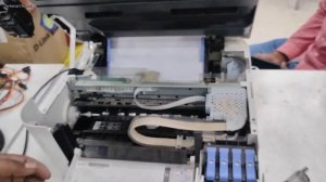 Epson L3216 Black ink not printing | Epson L3216 Blank Page Print solve 100%