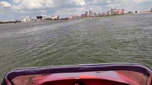 На лодке в Казань.