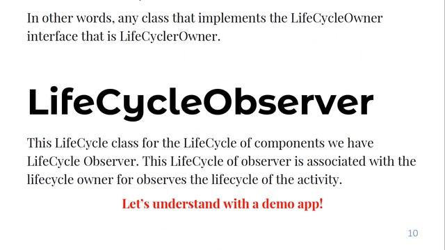 Android JetPack Course - LifeCycle Aware Lesson #53 смотреть онлайн