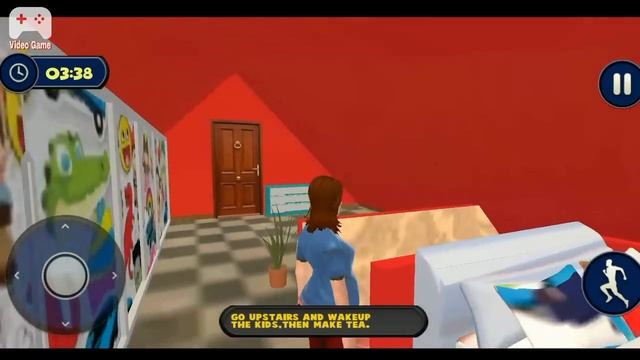 Virtual Pregnant Mom Baby Care : Happy Family || Android Gameplay смотреть онлайн