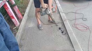 Вырез асфальта