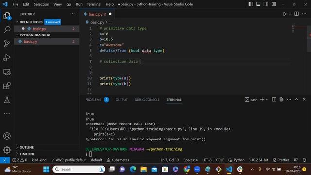 Python Scripting Part 1 | DevOps | Print function | Variable | String | Mutable | Tuple