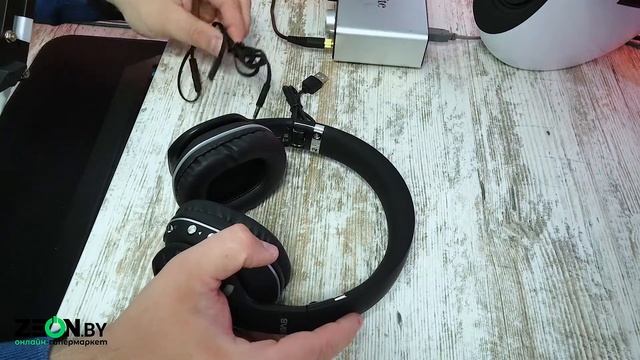 ?РАСПАКОВКА-ОБЗОР НА наушники с микрофоном SVEN AP-B560MV?