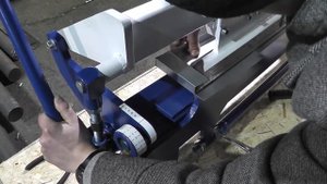 Двухсегментный листогиб для кровельных шашек