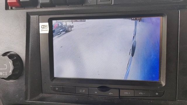 Монитор видеорегистратора тягача SITRAK смотреть онлайн