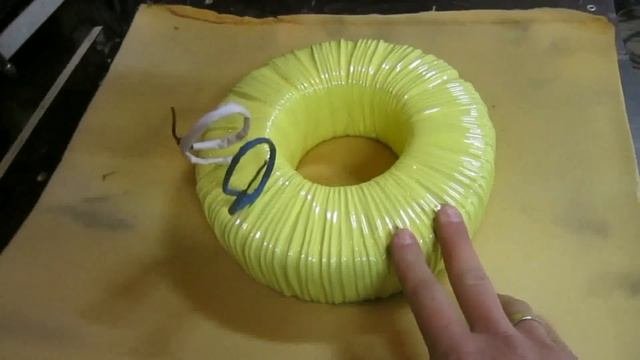 Перемотка трансформатора споттера