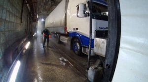 Едем на авто мойку грузовиков| Дальнобой по России | Грузовая мойка Volvo |