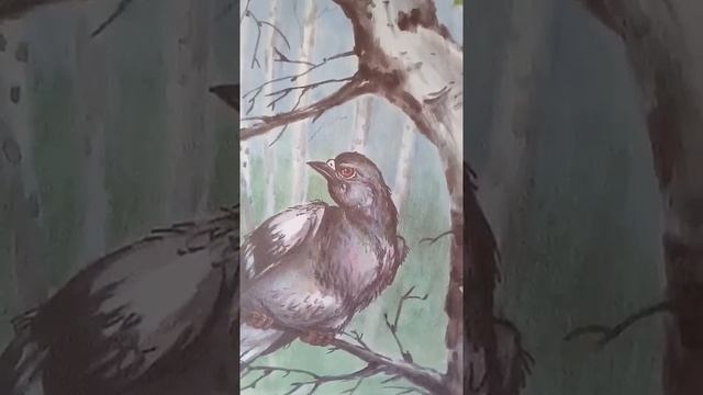 Громкие чтения: Сказки о животных "Голубь и ворона" смотреть онлайн