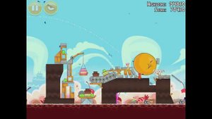 Angry Birds Birdday Party Secret Cake