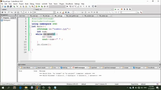 Lecture 13 File Read смотреть онлайн