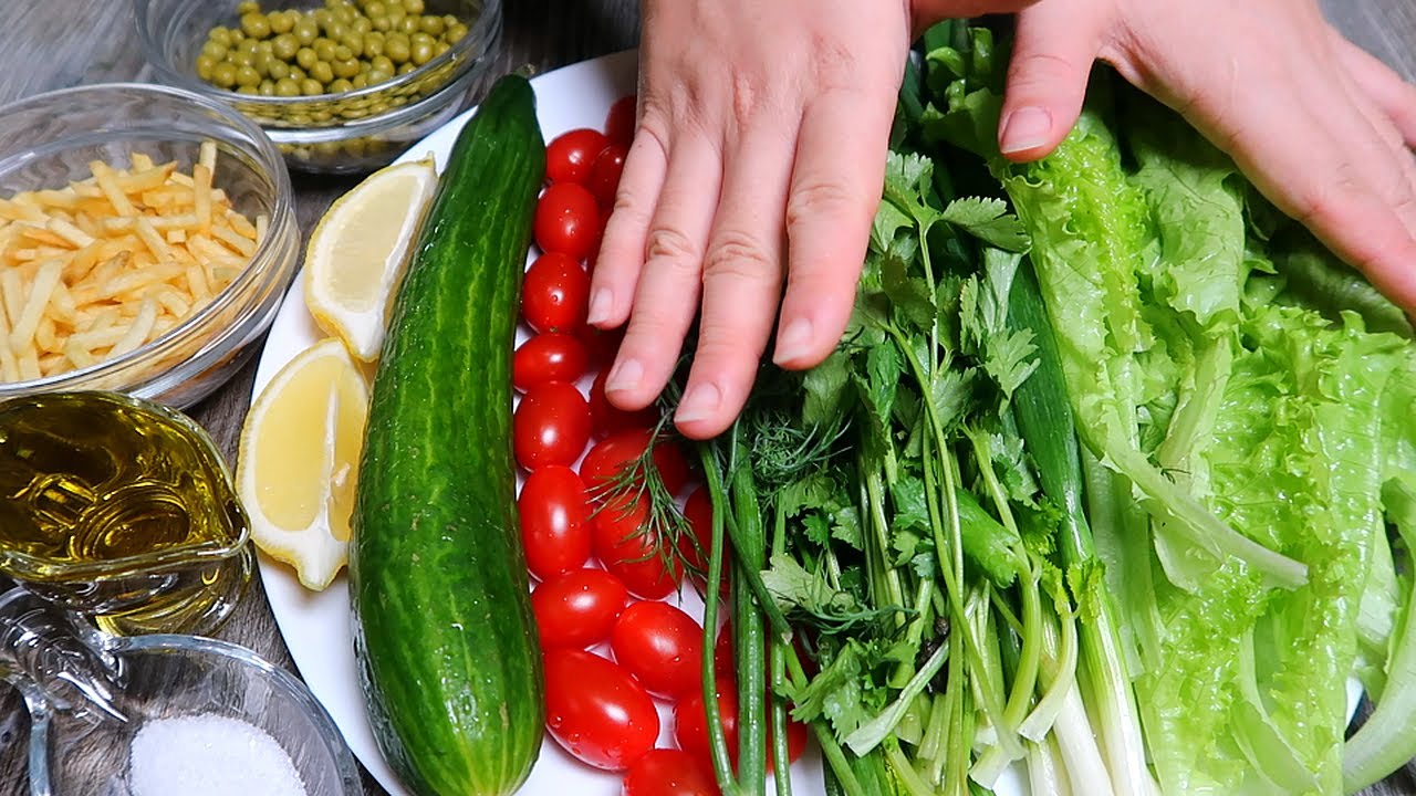 Выпросили рецепт в ресторане в Ташкенте! ? Салат _Грузия_! ?Рецепт просят все, кто его пробует! ? смотреть онлайн