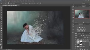 dove girl photo manipulation | photoshop tutorial