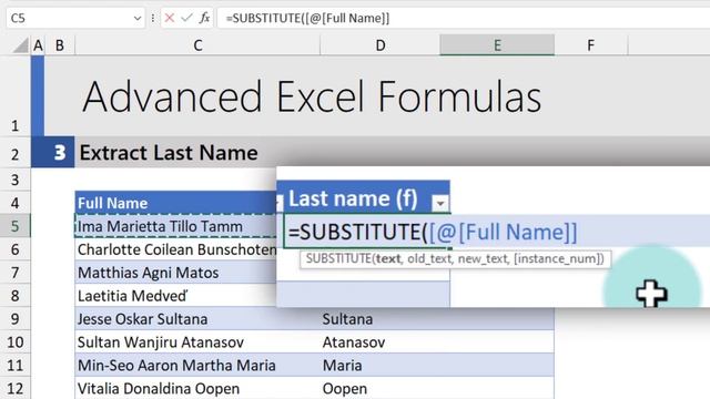 How to "BUILD" Excel Formulas - 5 Advanced Examples