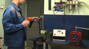 Ручная развальцовочная электрическая машина "Чибис-1" НИТЛ