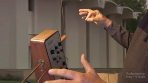 Theremin SOUND OF SILENCE by Paul Simon. Arr & Performed on Claravox Centennial by Gary P Hayes