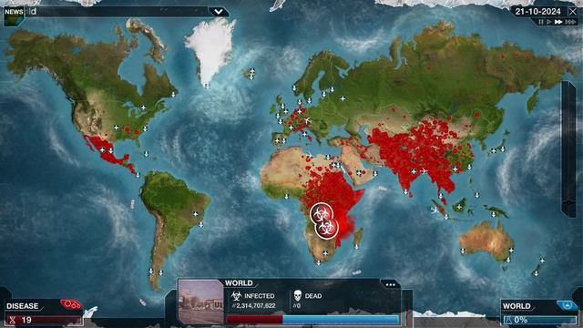 fungus victory || plague inc || achievement walkthrough смотреть онлайн